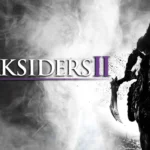 Ảnh bìa game Darksiders II với nhân vật Thần Chết và bối cảnh tăm tối