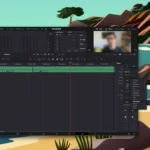Ảnh chụp màn hình phần mềm DaVinci Resolve trên macOS với danh sách các plug-in âm thanh, nổi bật là AUSoundIsolation giúp loại bỏ tạp âm hiệu quả.