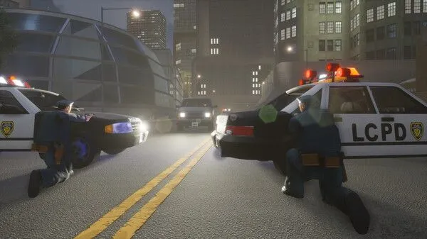 Ảnh chụp màn hình phiên bản remastered của Grand Theft Auto III, game thế giới mở 3D tiên phong