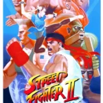 Ảnh collage nhân vật Ryu và Ken trong game Street Fighter II