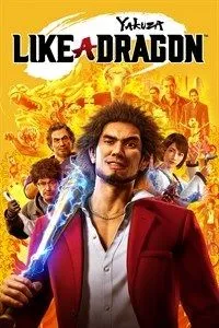 Ảnh quảng bá game Yakuza: Like A Dragon với nhân vật Ichiban Kasuga và khung cảnh đường phố Yokohama.