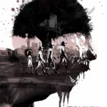 Bìa game The Walking Dead: The Telltale Definitive Series với Clementine và Lee