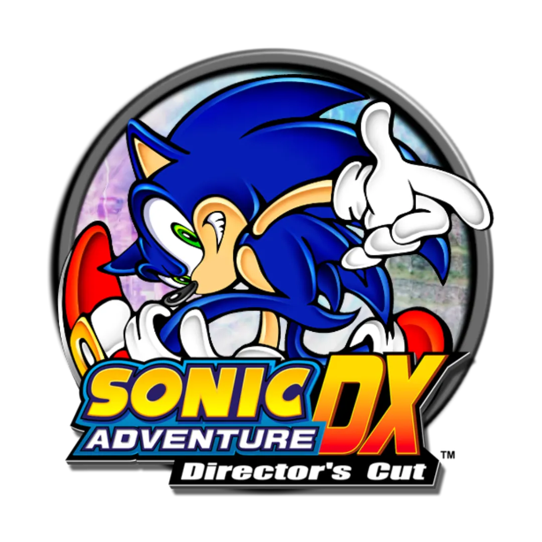 Biểu tượng Sonic Adventure DX, gợi nhớ về tựa game phiêu lưu tốc độ của Sega trên PC và các nền tảng khác.