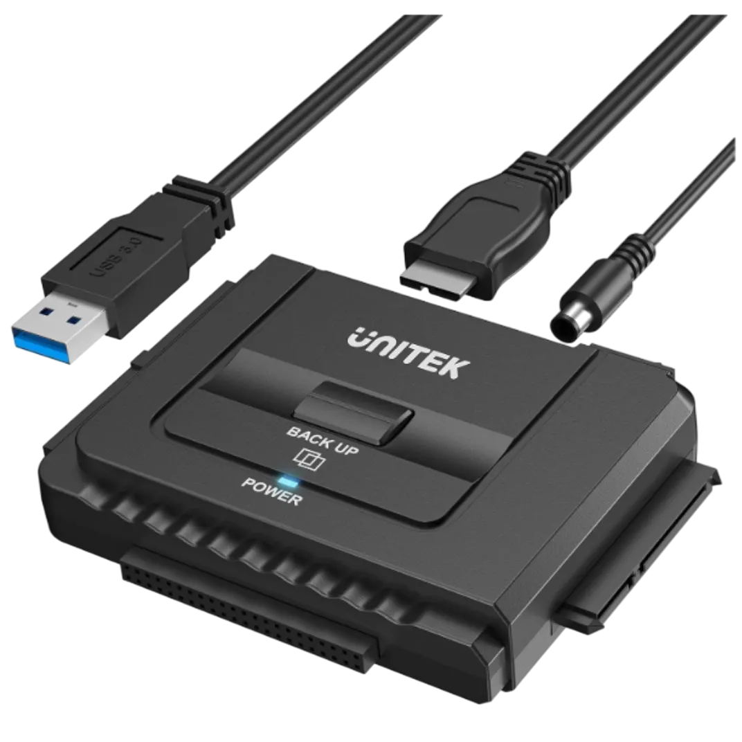 Bộ chuyển đổi Unitek USB 3.0 sang IDE và SATA trong suốt