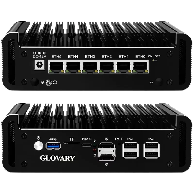 Bộ định tuyến firewall Glovary N100 6L
