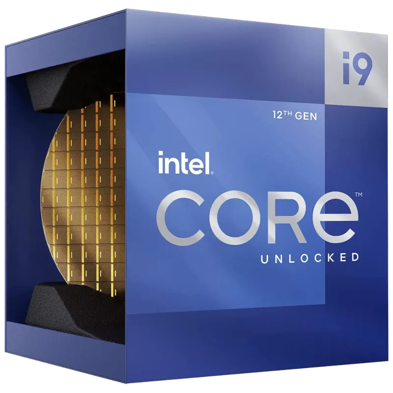 Bộ vi xử lý Intel Core i9-12900K nhìn từ phía trên
