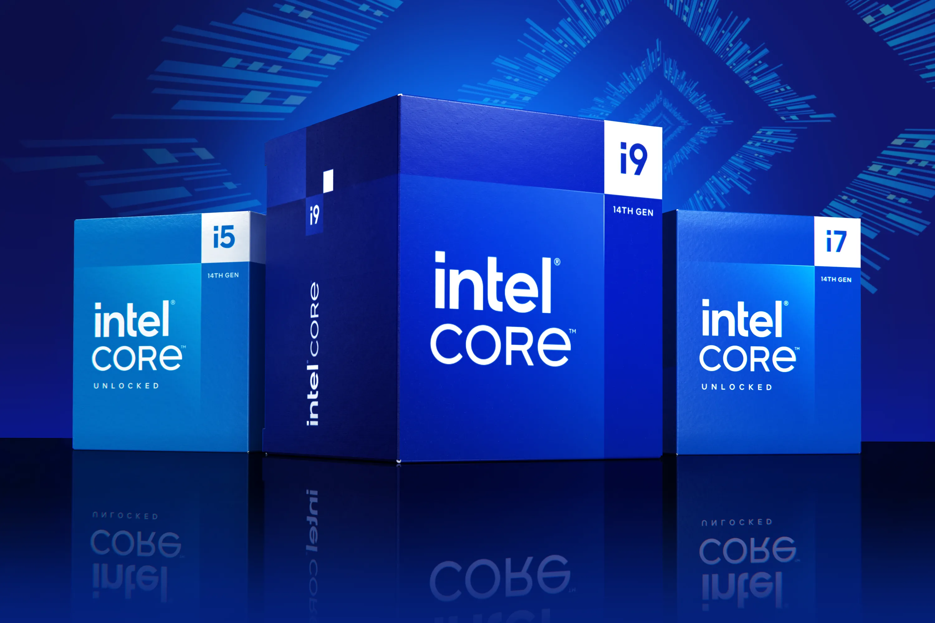 Bộ vi xử lý Intel Core i9, i7, i5 thế hệ 14