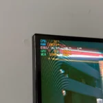 Các chỉ số hiệu năng Cyberpunk 2077 trên màn hình, minh họa tốc độ khung hình thực tế