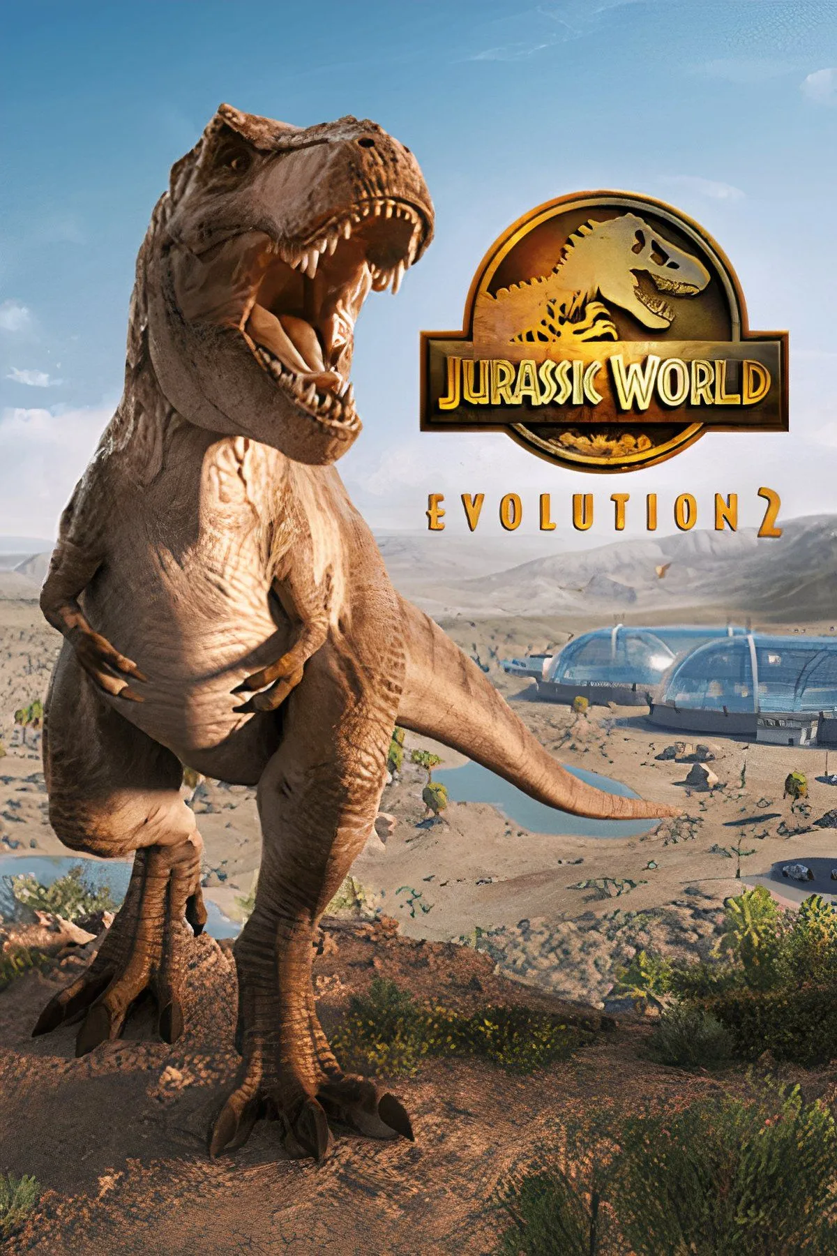 Các loài khủng long đa dạng và cảnh quan công viên trong game Jurassic World Evolution 2