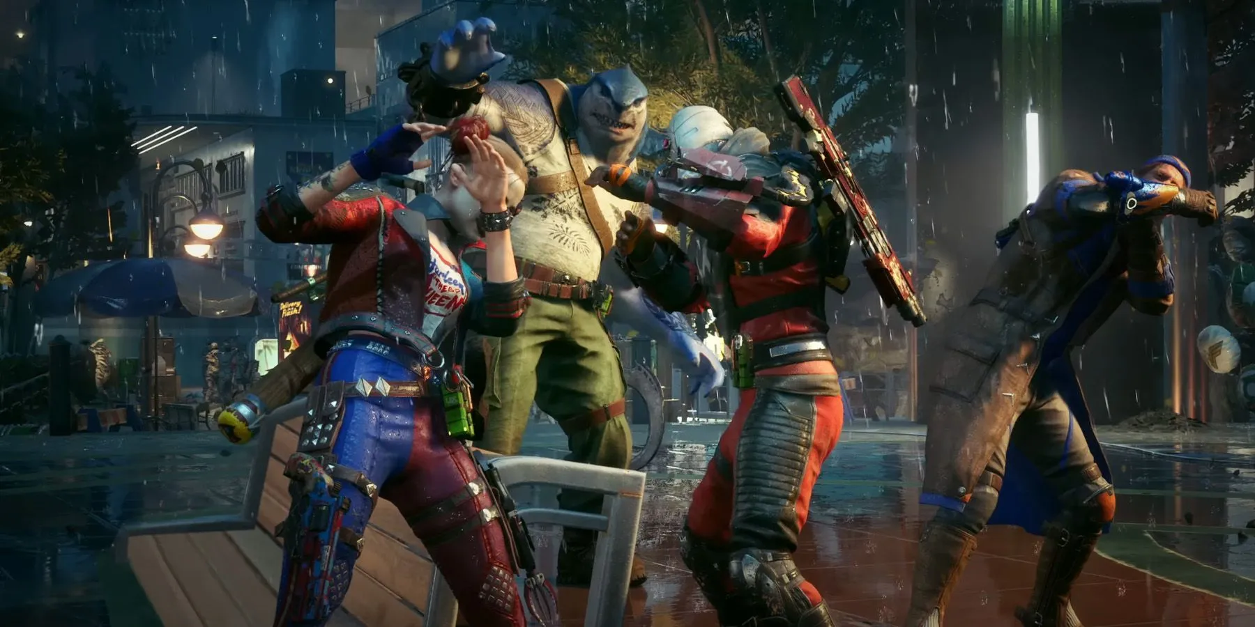 Các thành viên Suicide Squad co rúm lại khi Superman xuất hiện trong trailer