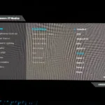 Cài đặt hồ sơ màu trong menu OSD của màn hình Alienware