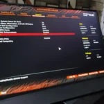 Cài đặt IOMMU trong BIOS Gigabyte cho thấy tùy chọn quản lý năng lượng