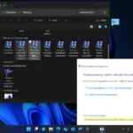 Cài đặt quản lý mạng trong God Mode trên Windows 11