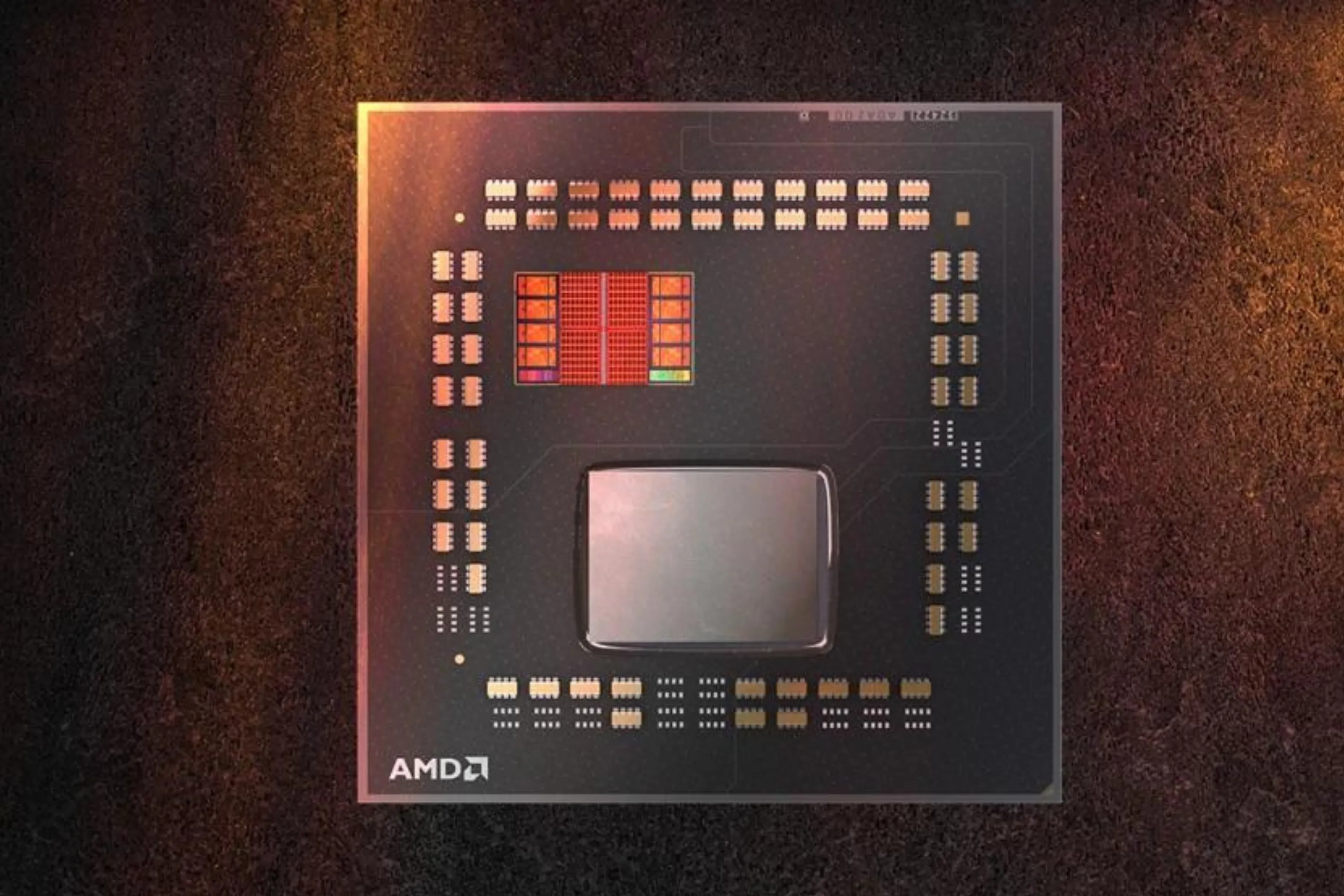 Cận cảnh chip AMD Ryzen 7 5800X3D với công nghệ 3D V-Cache