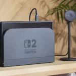 Cận cảnh mặt trước và camera của Nintendo Switch 2