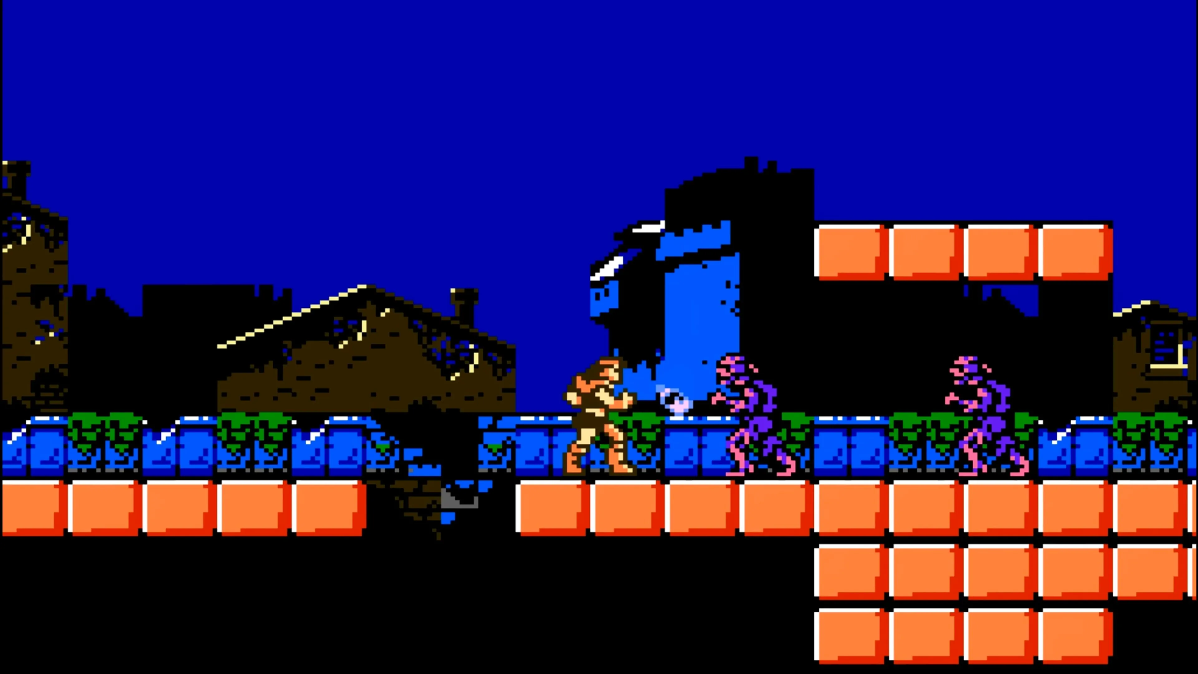 Cảnh chiến đấu trong game Castlevania III: Dracula's Curse