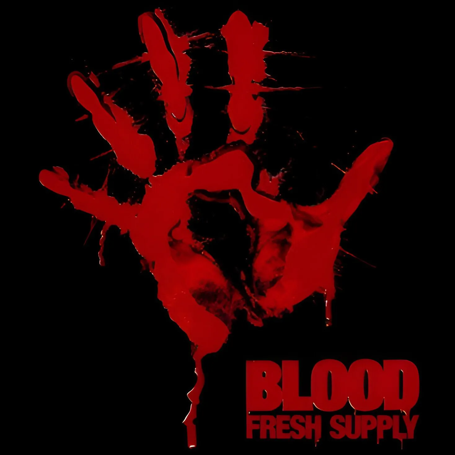 Cảnh chơi game Blood: Fresh Supply, với nhân vật Caleb sử dụng súng pháo sáng, chiến đấu trong bối cảnh Gothic rùng rợn đầy quái vật và xác chết.