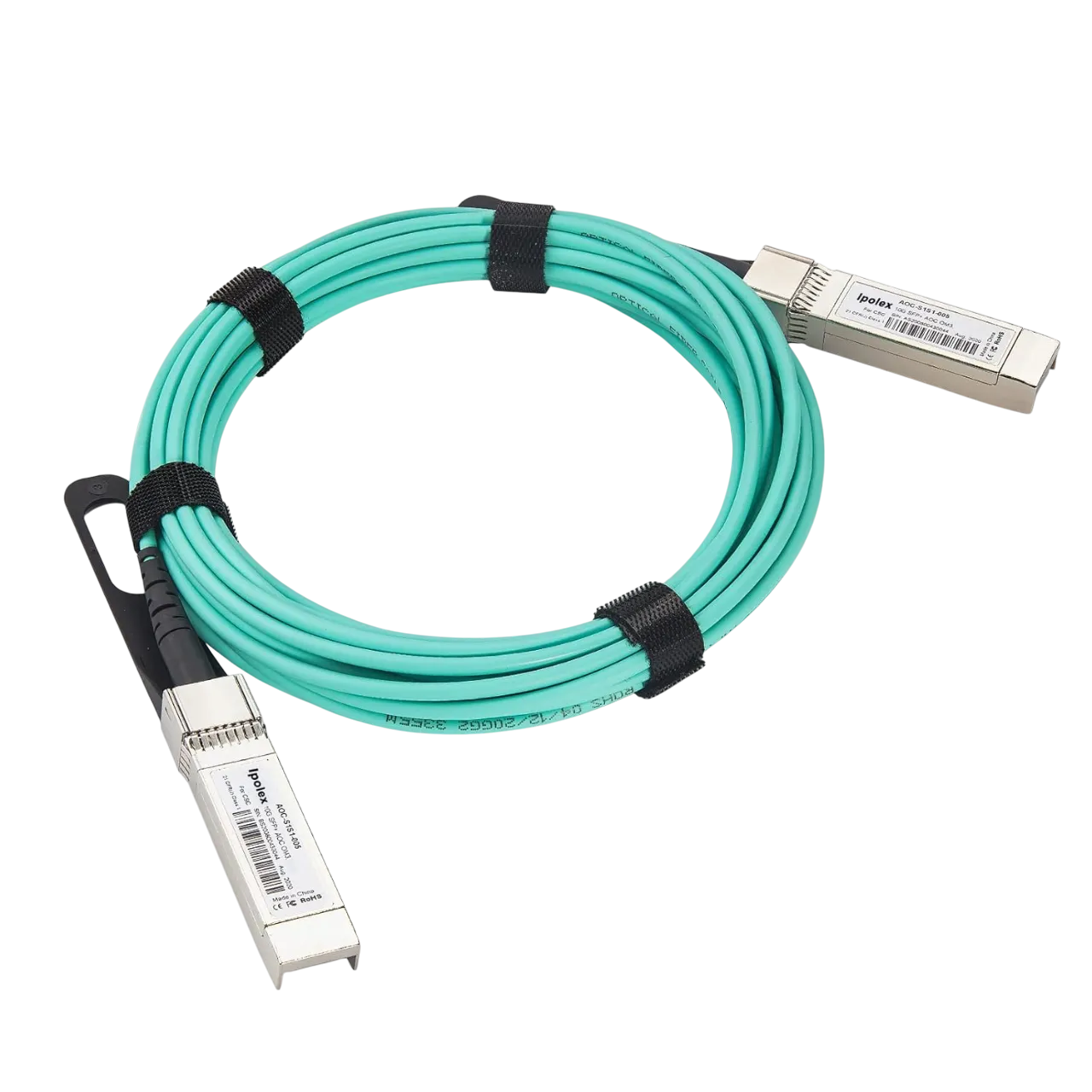Cáp quang chủ động SFP+ (AOC) 10GbE, giải pháp thay thế hiệu quả cho cáp đồng trong các kết nối mạng tốc độ cao.