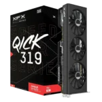 Card đồ họa XFX Speedster QICK319 RX 7800 XT với ba quạt tản nhiệt