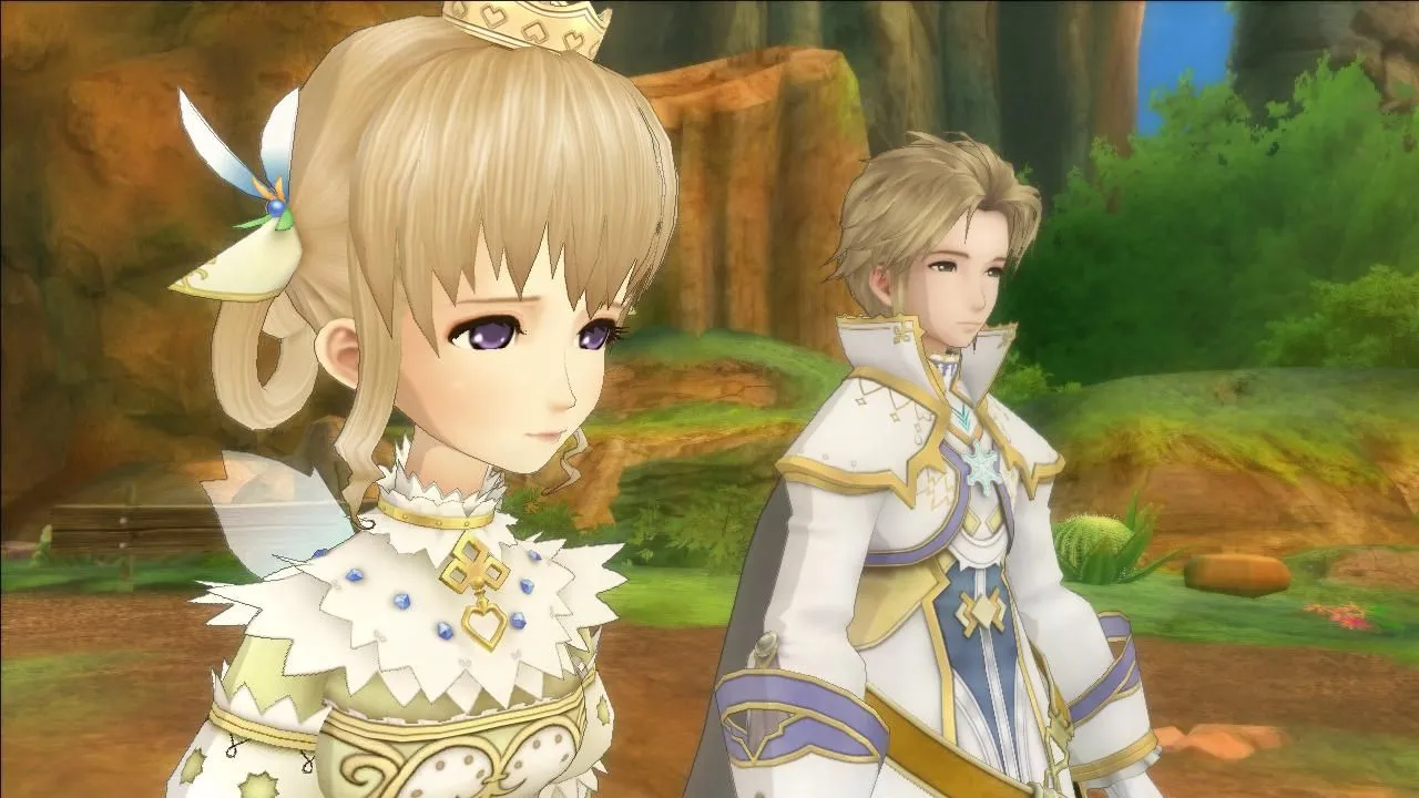 Chân dung nhân vật chính phong cách anime trong tựa game JRPG Eternal Sonata