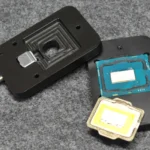 CPU Intel thế hệ 12 đã tháo nắp IHS hiển thị die chip