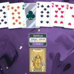 Game Balatro với các quân bài trên nền tím, một tựa game indie nổi bật trong đợt Steam Spring Sale.