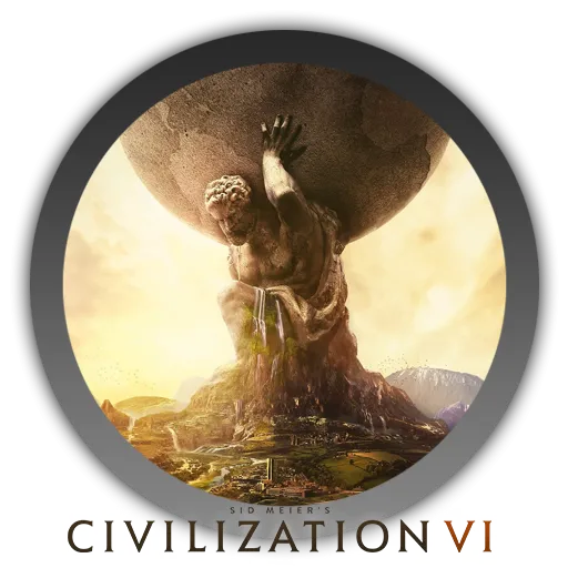 Giao diện bản đồ trong game chiến thuật Civilization VI