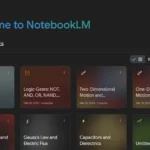Giao diện các sổ ghi chú trong NotebookLM cho thấy sự phân bố rời rạc