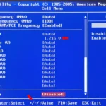 Giao diện cài đặt điện áp CPU trong BIOS hoặc phần mềm undervolt