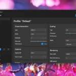 Giao diện cài đặt và các tùy chọn cấu hình của plugin Decky Lossless Scaling