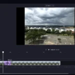 Giao diện chỉnh sửa video chuyên nghiệp của Clipchamp với timeline và công cụ dễ dùng