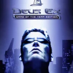 Giao diện game Deus Ex cổ điển với JC Denton và thông số game