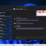 Giao diện Microsoft Teams phiên bản mới trên Windows 11 với thiết kế hiện đại và màu sắc tươi sáng