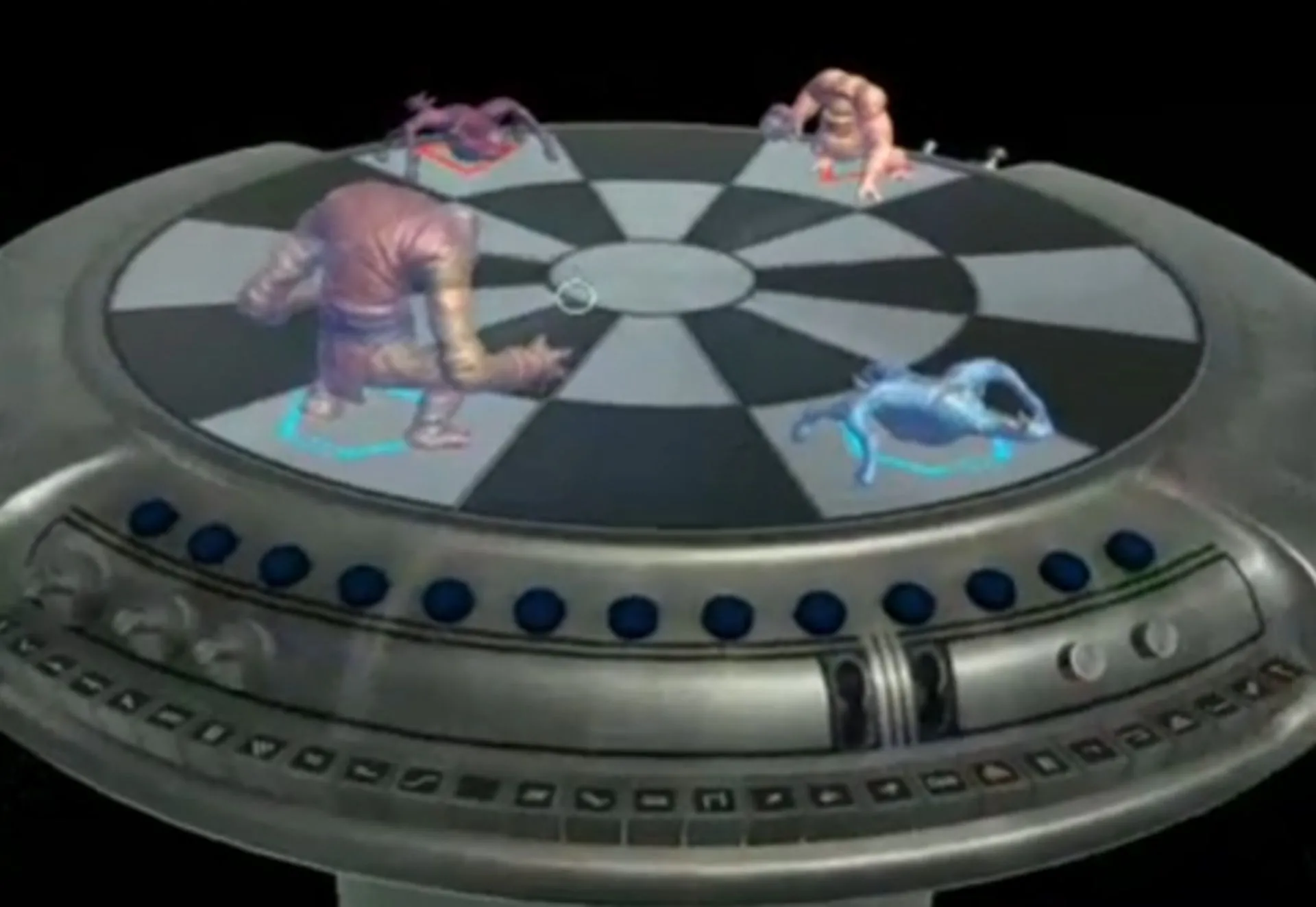 Giao diện người dùng khi trải nghiệm Dejarik holochess trong kính thực tế ảo Star Wars Jedi Challenges, thể hiện tiềm năng phát triển game cờ