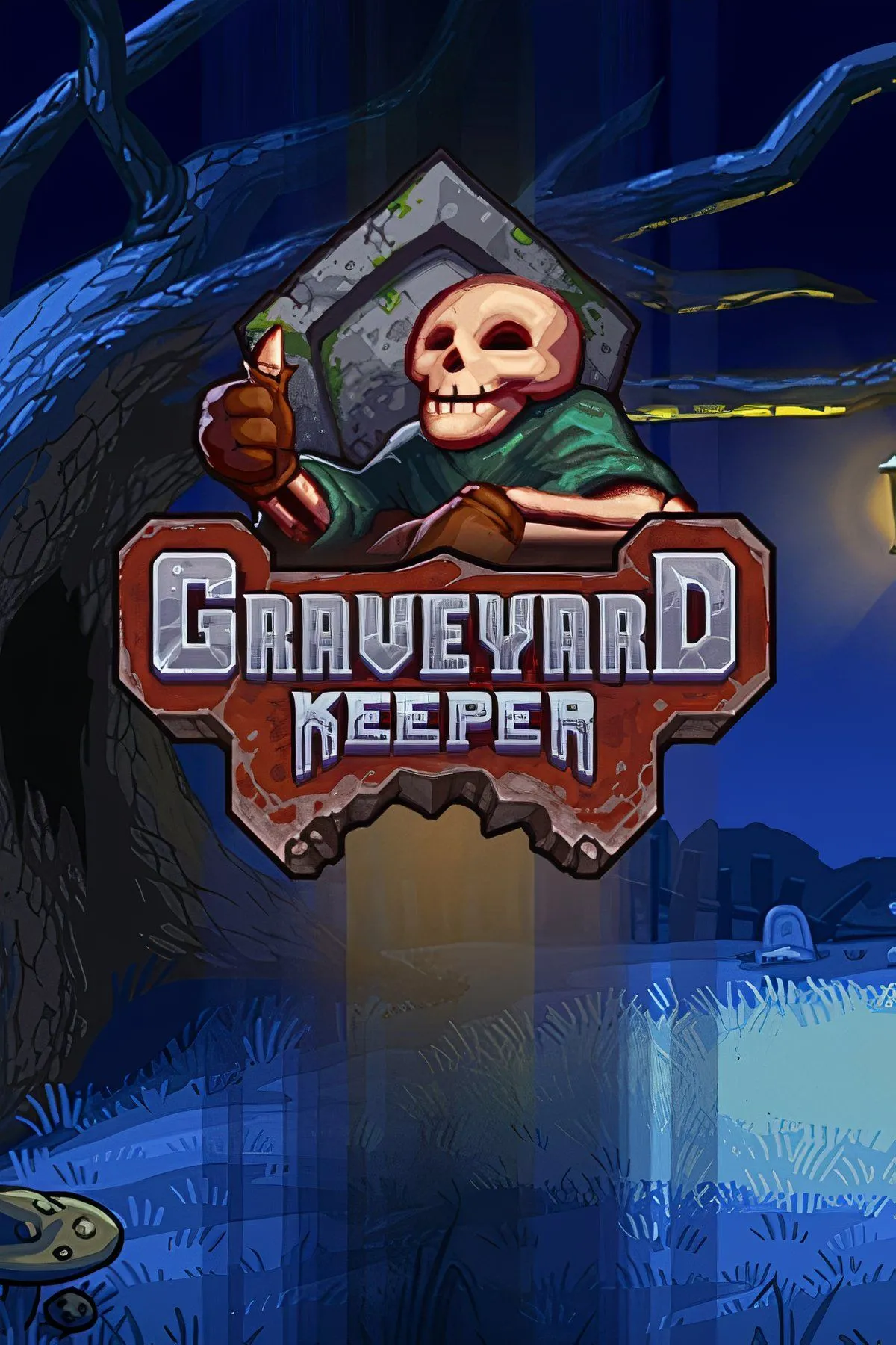 Giao diện quản lý nghĩa trang trong Graveyard Keeper