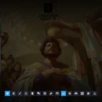Giao diện Steam Overlay đang mở trong màn hình tải game Crusader Kings 3, hiển thị các tùy chọn trợ giúp và bạn bè