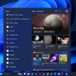 Giao diện tìm kiếm Windows 11 hiển thị nút Copilot, minh họa lỗi Copilot bị gỡ