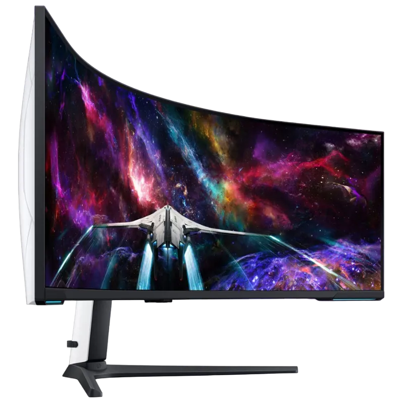 Góc nhìn cận cảnh màn hình gaming Samsung Odyssey Neo G9 57 inch siêu rộng