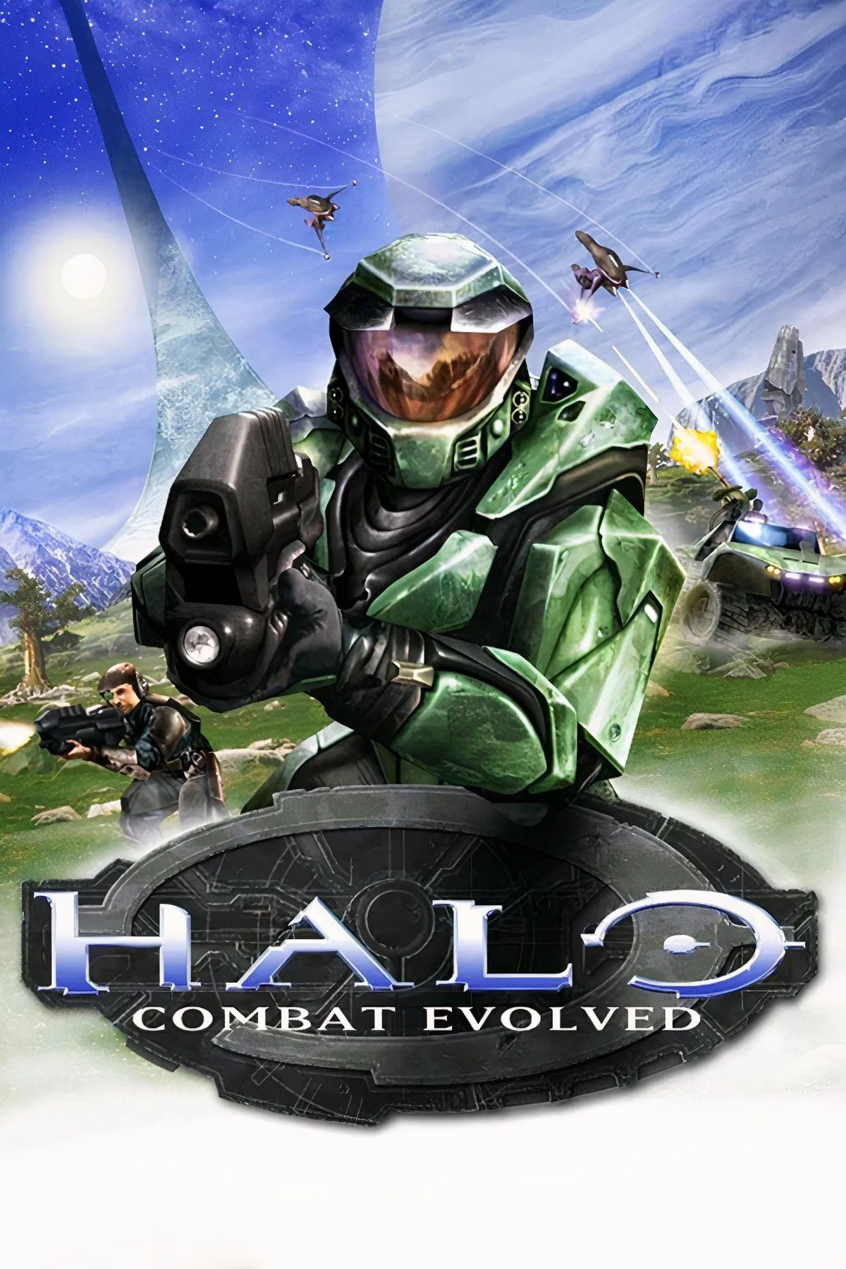 Halo: Combat Evolved trong game với Master Chief