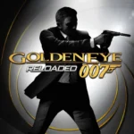 Hình ảnh bìa game GoldenEye 007: Reloaded, với Daniel Craig trong vai James Bond, gợi tả một tựa game FPS hành động tái hình dung.