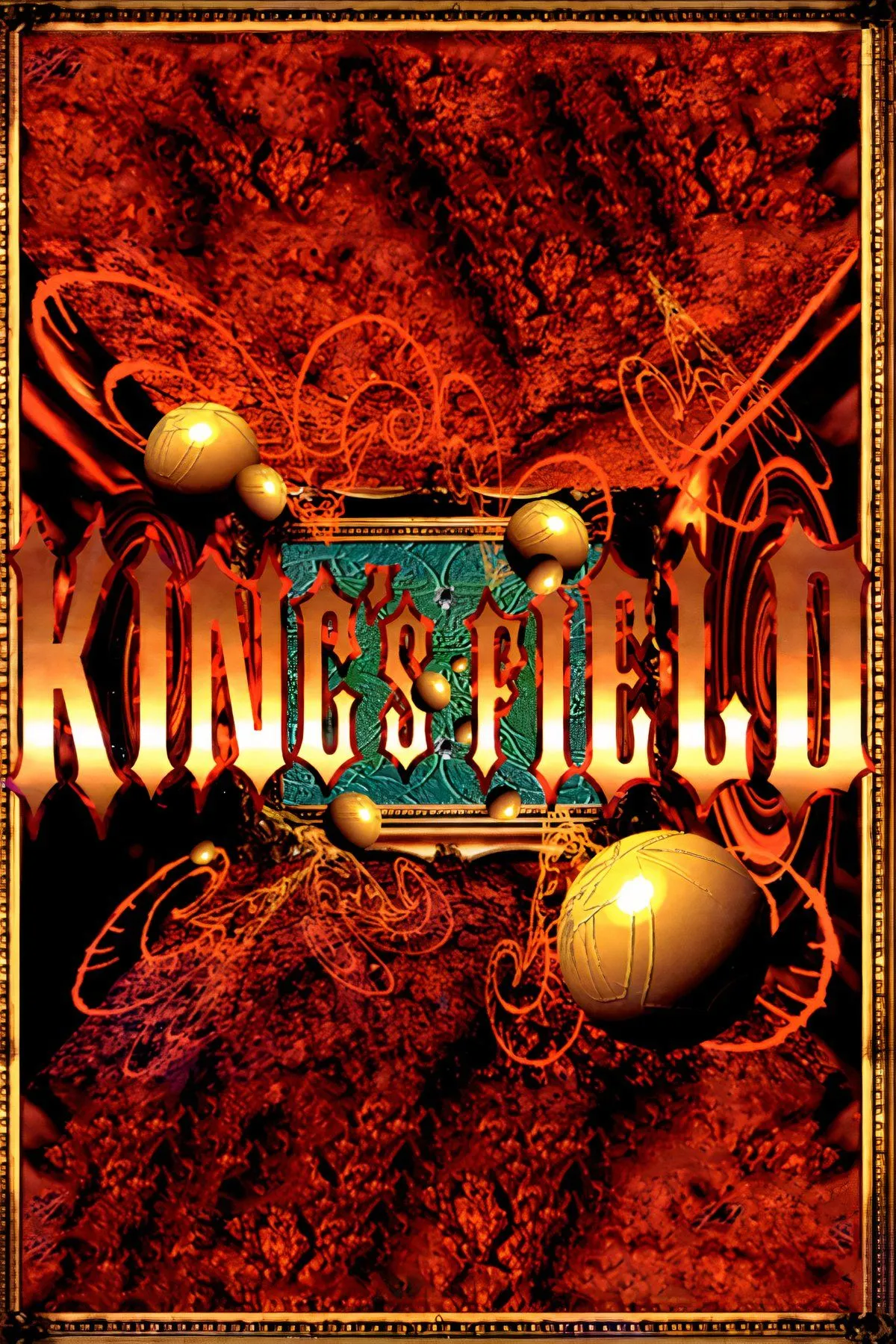 Hình ảnh bìa game King's Field trên PS1, một trong những tựa game đầu tiên của FromSoftware.