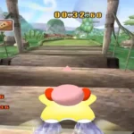 Hình ảnh gameplay Kirby Air Ride, tựa game đua xe GameCube đáng mong đợi trên Switch Online.