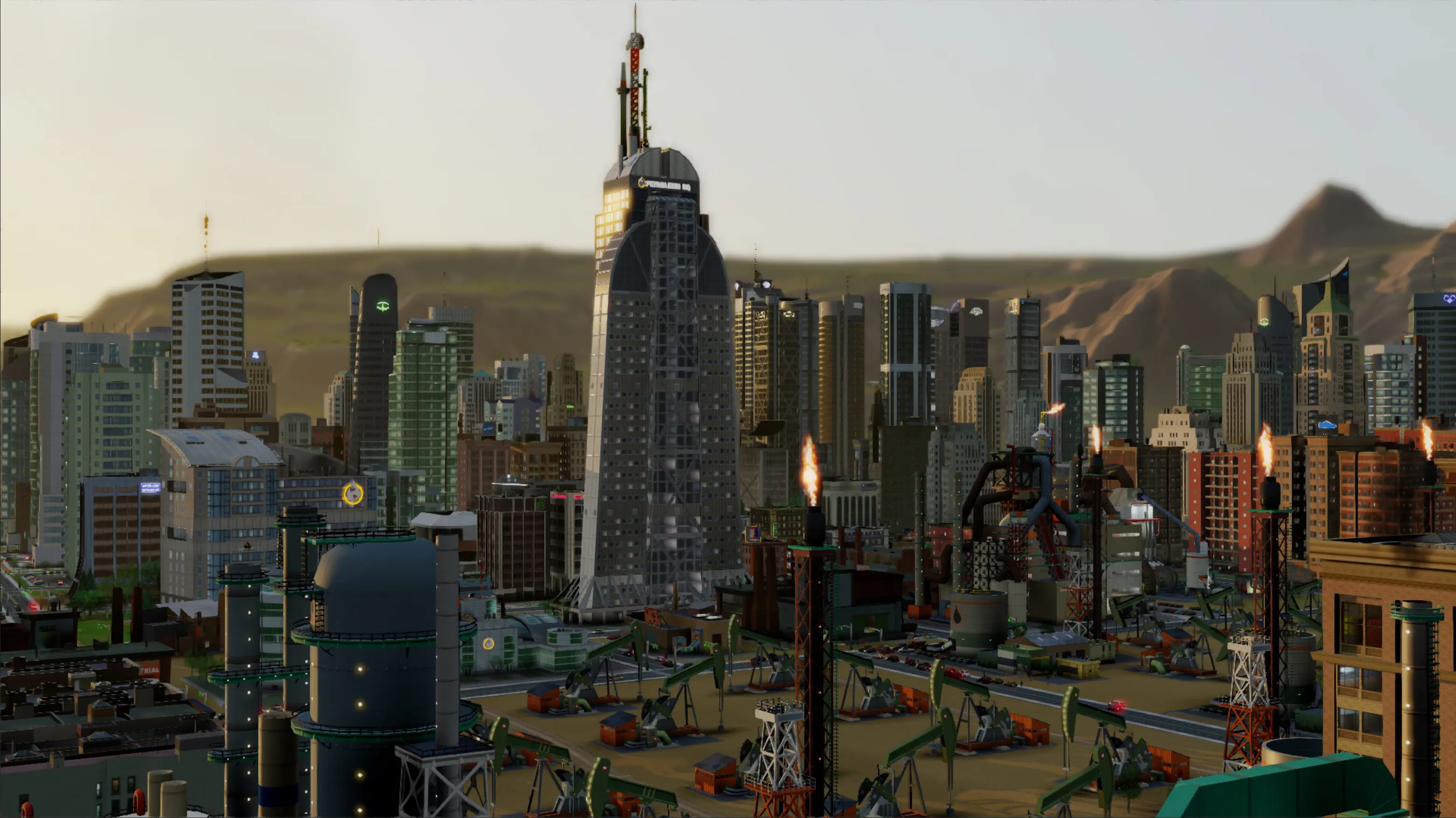 Hình ảnh logo hoặc giao diện chính của tựa game SimCity (2013), đại diện cho vấn đề kết nối trực tuyến bắt buộc của trò chơi.