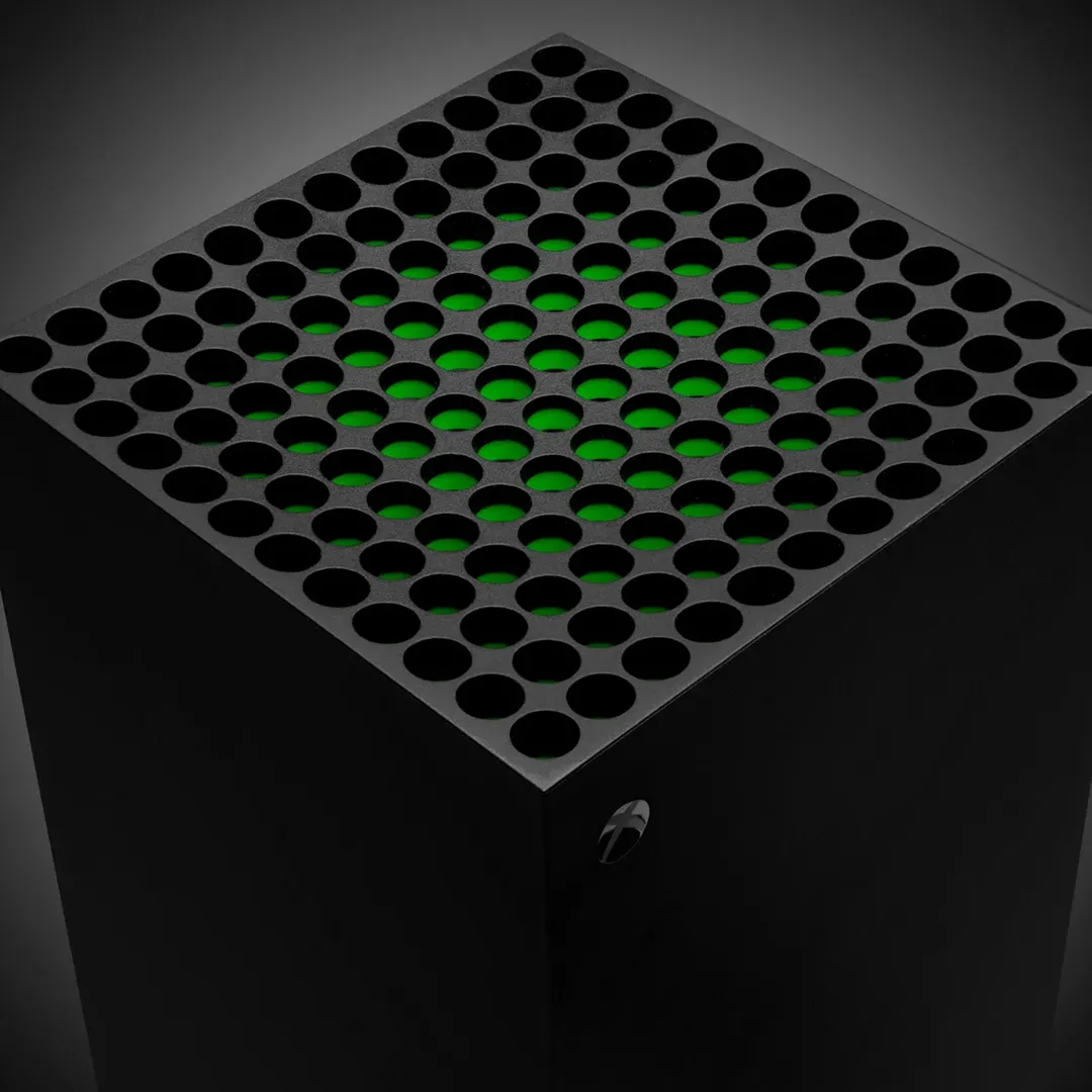 Hình ảnh máy console Xbox Series X màu đen