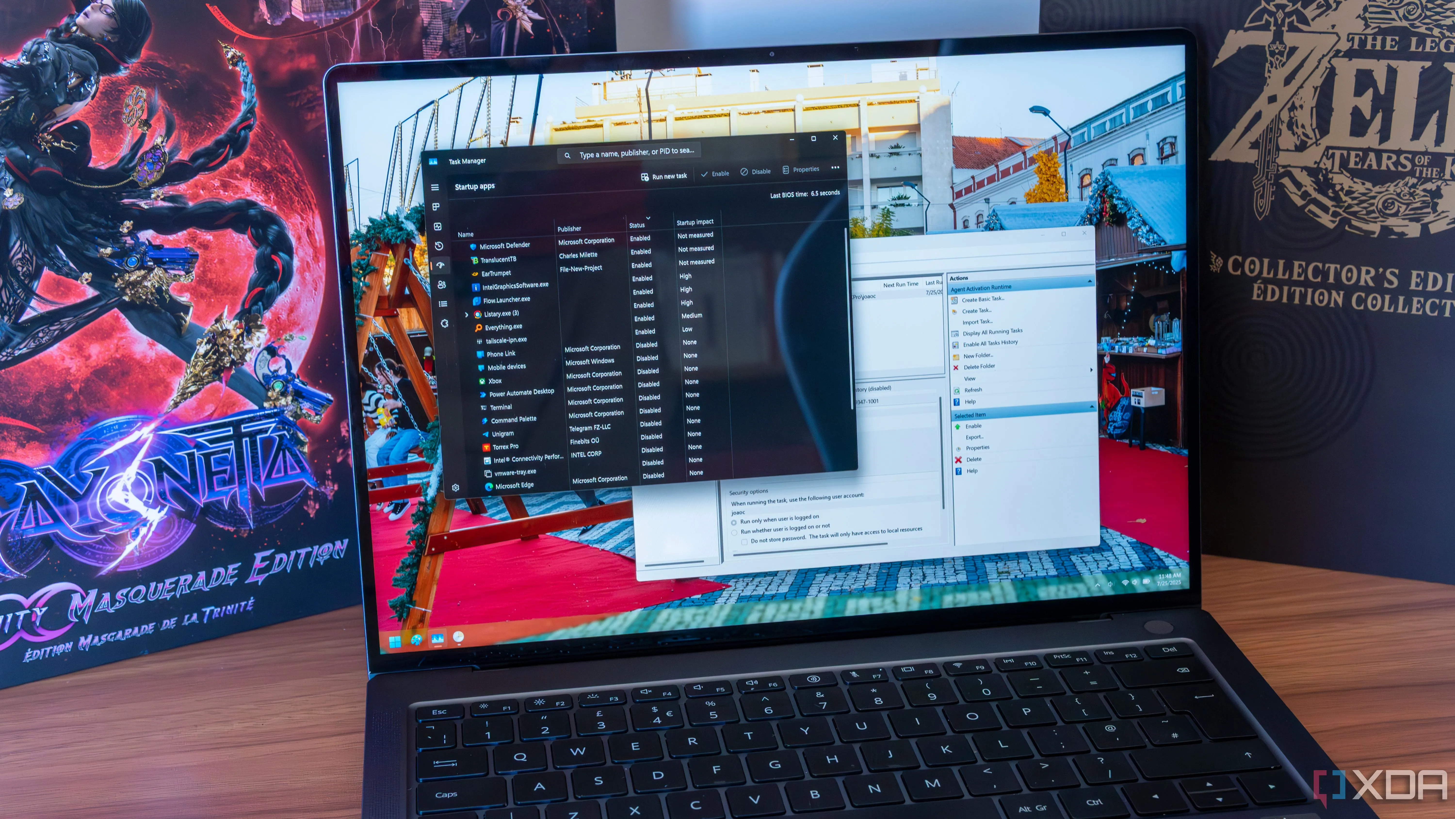Hình ảnh máy tính Windows 11 gặp sự cố hệ thống, có thể liên quan đến lỗi màn hình xanh (BSOD) khi chơi game với Easy Anti-Cheat.