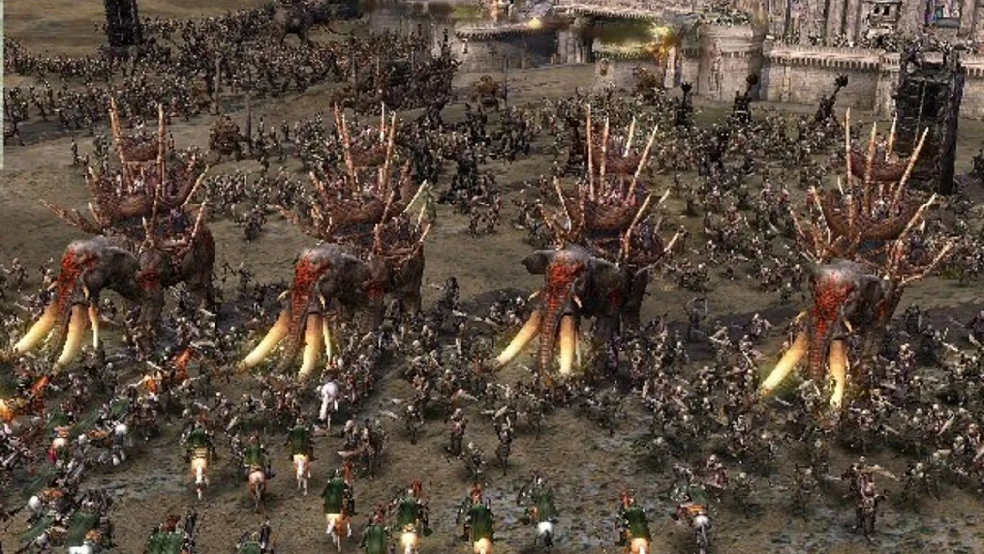 hình ảnh Minas Tirith trong game Lord of the Rings Battle for Middle Earth