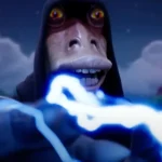 Hình ảnh nhân vật Darth Jar Jar Binks trong trang phục Star Wars xuất hiện trong game Fortnite
