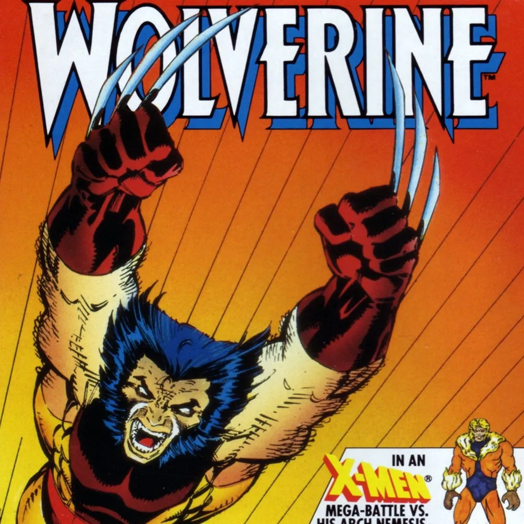 Hình ảnh sản phẩm game Wolverine trên NES, ra mắt năm 1991.