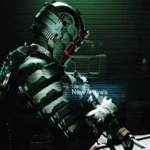 Isaac Clarke trong không gian tối mịt của tàu Ishimura với mod Dead Space in the Dark