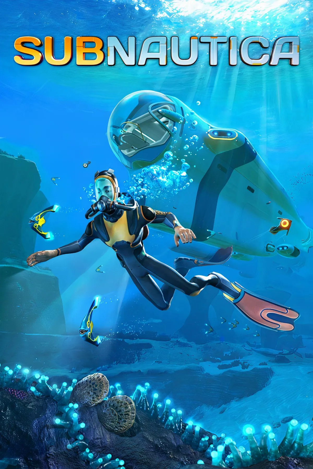 Khám phá sinh vật khổng lồ dưới lòng biển sâu trong Subnautica